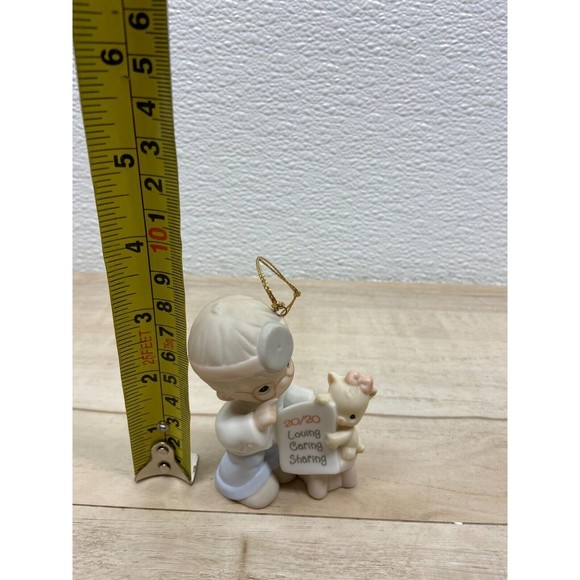 Vtg 1998 Enesco Precious Moments 20Years And The Visions Still The Same Ornament - Picture 7 of 11